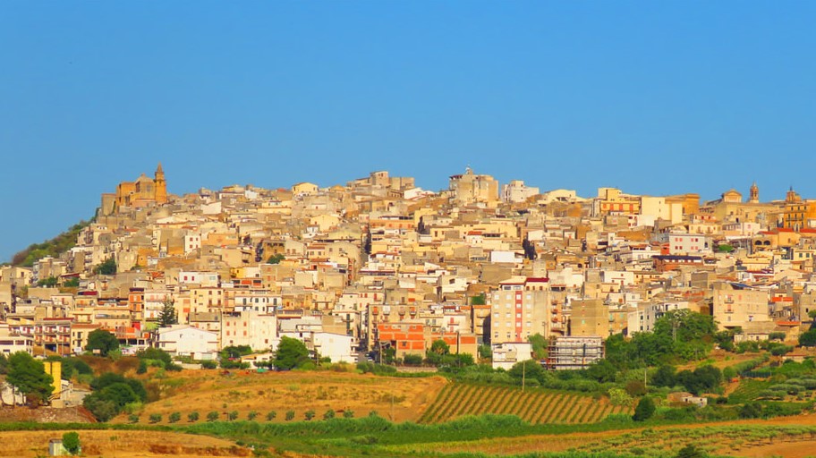 Vista di Sambuca di Sicilia